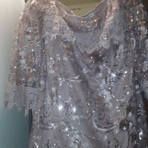 Southern fried chics dress mauve small